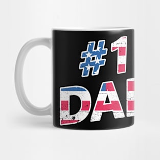 #1 Dad Vintage Mug